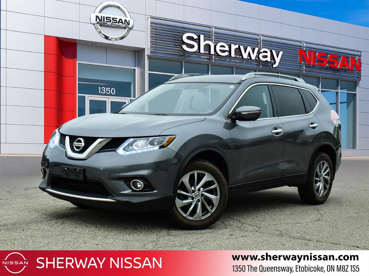 Gray 2015 Nissan Rogue SUV / Crossover All-Wheel Drive Continuously Variable Transmission
