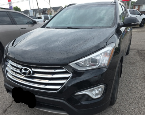 Black 2016 Hyundai Santa Fe XL SUV / Crossover 6-Speed Automatic