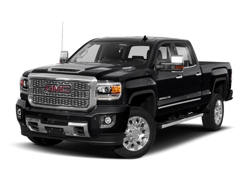 Black 2019 GMC Sierra 2500HD Pickup Truck Four-Wheel Drive 6-Speed Automatic