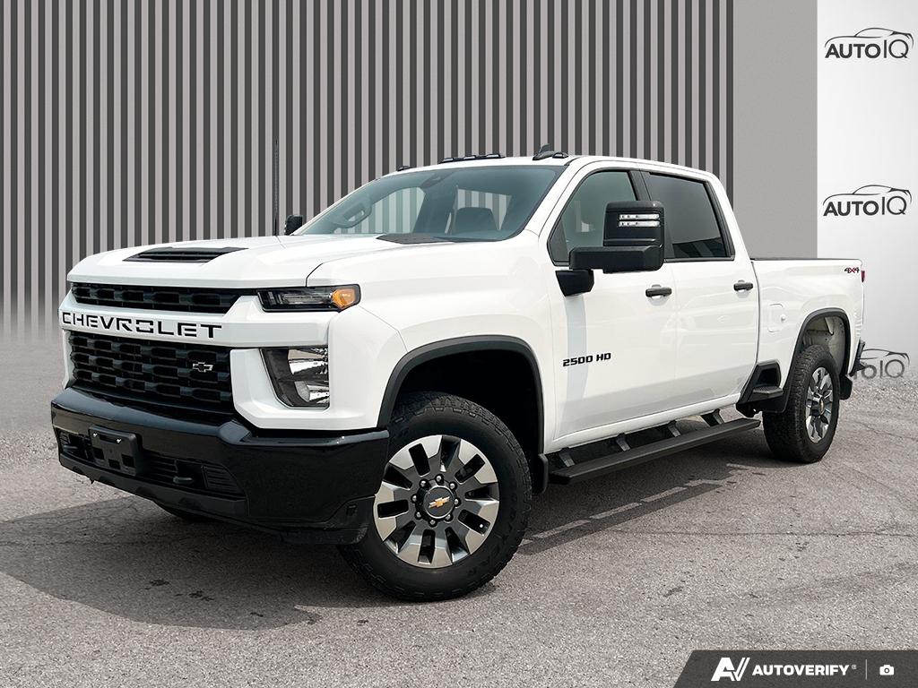 White 2023 Chevrolet Silverado 2500HD Pickup Truck Four-Wheel Drive 6-Speed Automatic