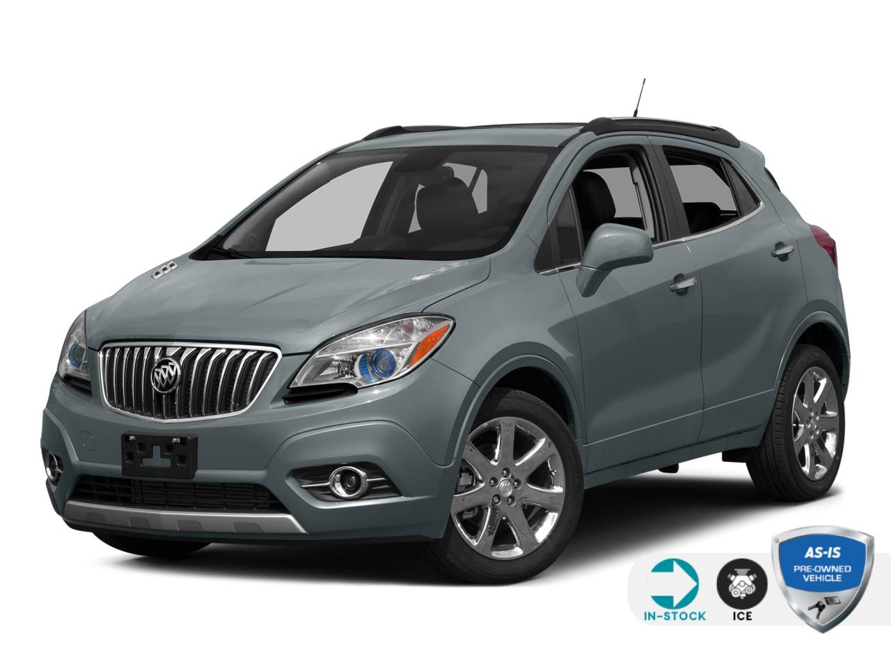 Gray 2015 Buick Encore SUV / Crossover All-Wheel Drive 6-Speed Automatic