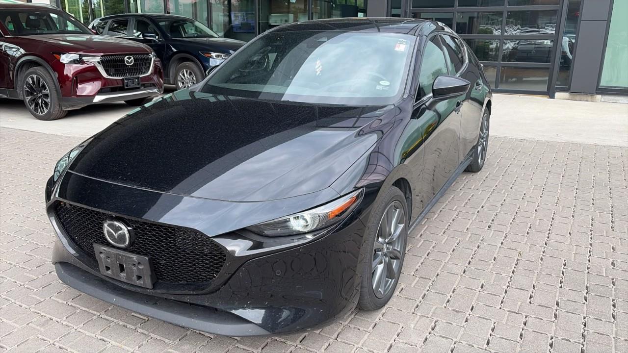 Black 2022 Mazda MAZDA3 Hatchback Front-Wheel Drive 6-Speed Automatic