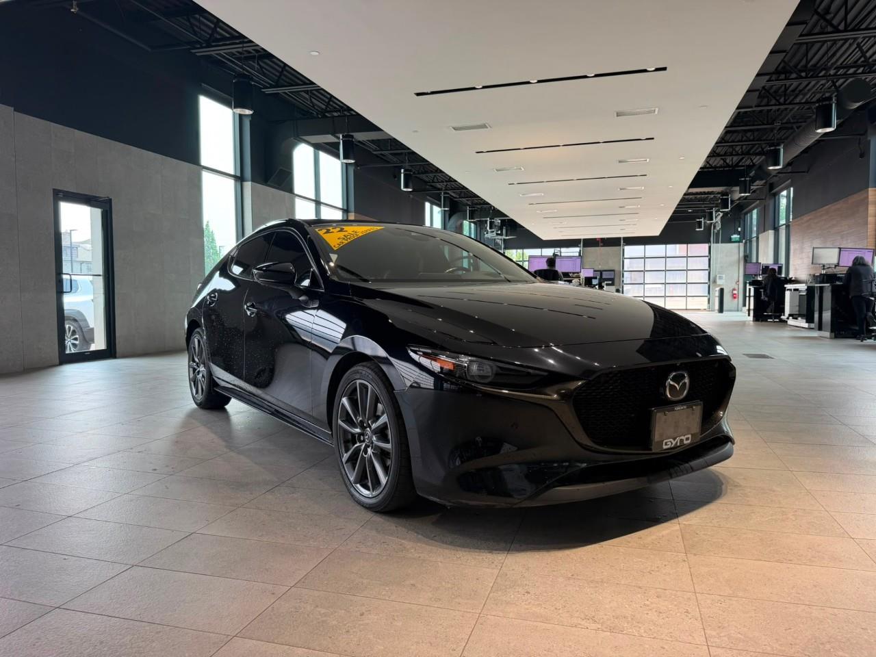Black 2022 Mazda MAZDA3 Hatchback Front-Wheel Drive 6-Speed Automatic