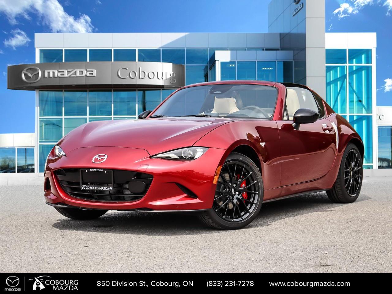 Red 2026 Mazda MX-5 Miata Convertible 6-Speed Manual