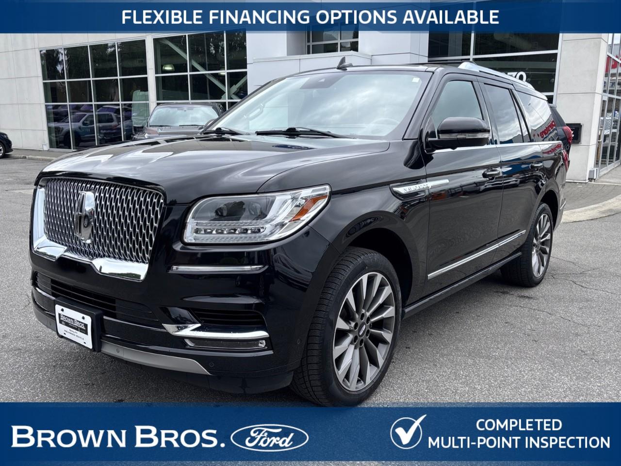 Black 2021 Lincoln Navigator SUV / Crossover Four-Wheel Drive Automatic