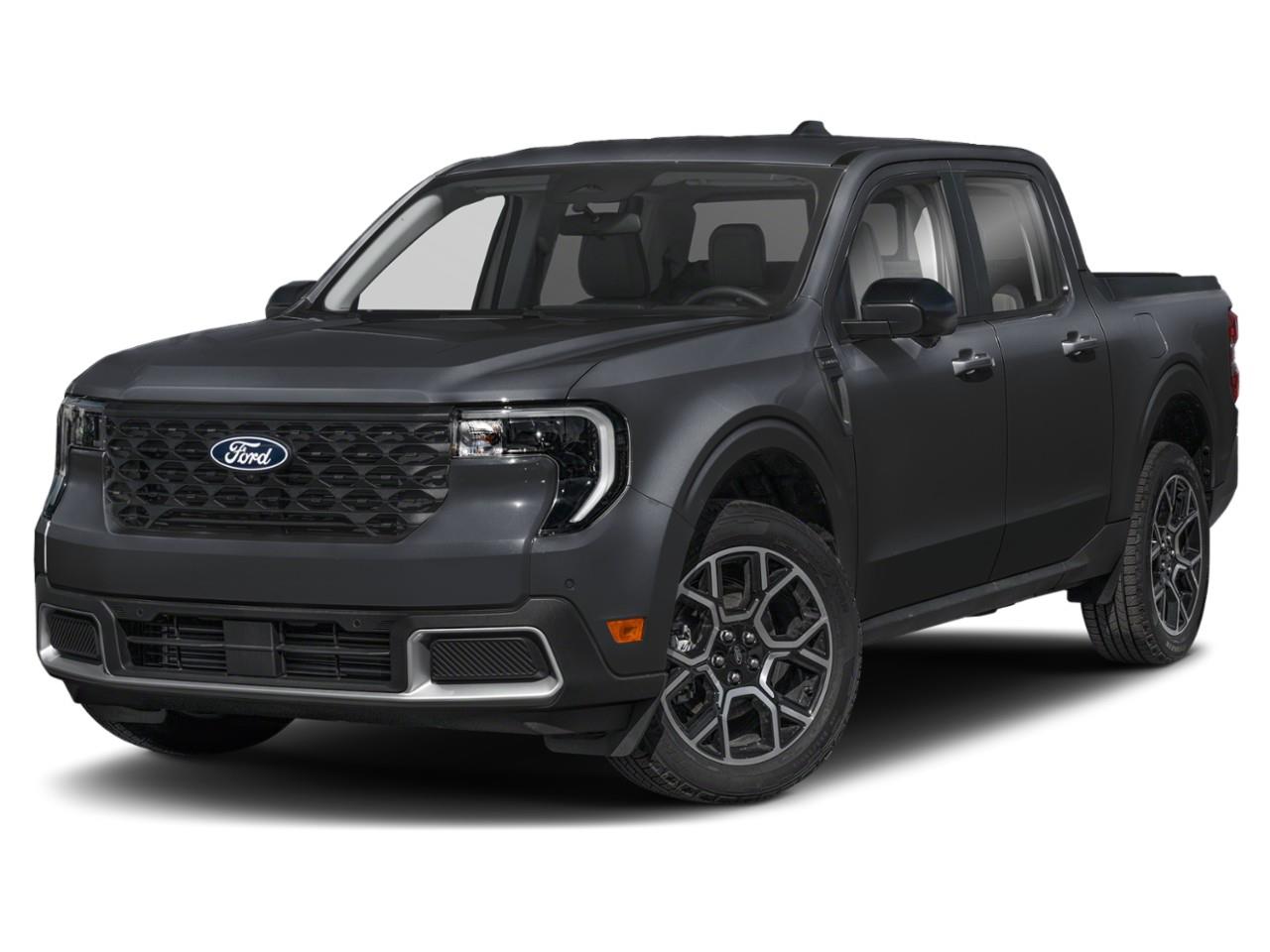 Black 2025 Ford Maverick Pickup Truck All-Wheel Drive 8-Speed Automatic