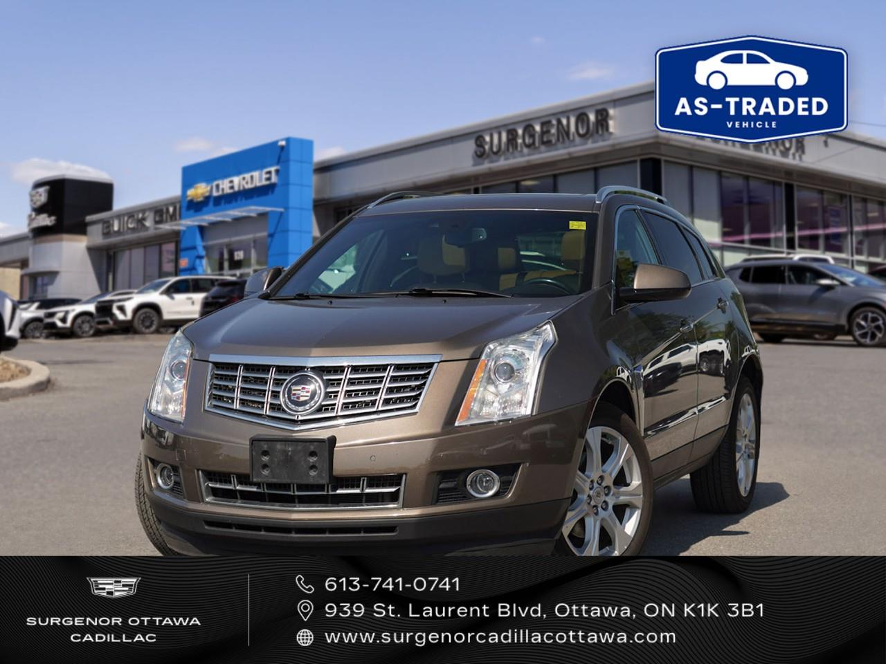Brown 2015 Cadillac SRX SUV / Crossover All-Wheel Drive 6-Speed Automatic