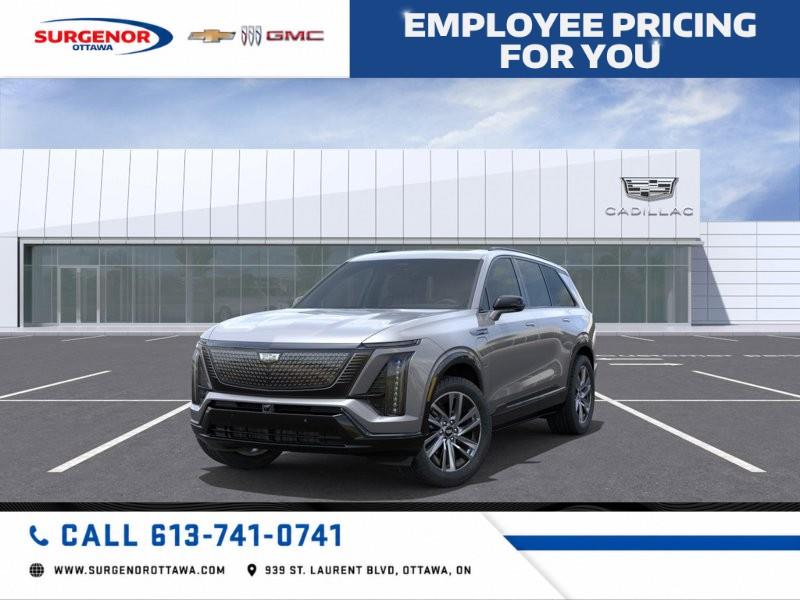 Silver 2027 Cadillac VISTIQ SUV / Crossover All-Wheel Drive 1-Speed Automatic