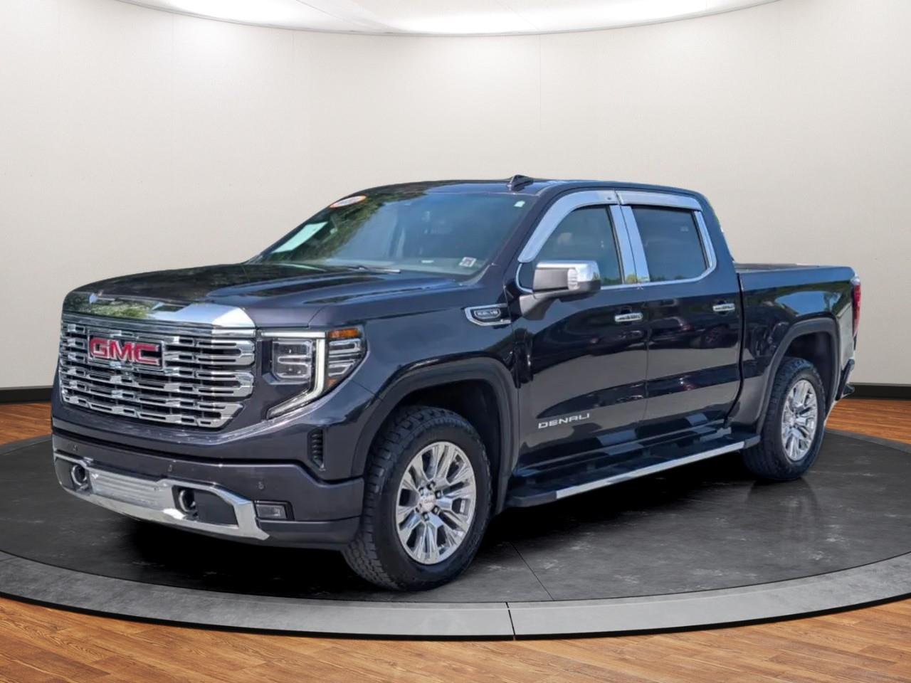 Black 2022 GMC Sierra 1500 Pickup Truck Four-Wheel Drive Automatic