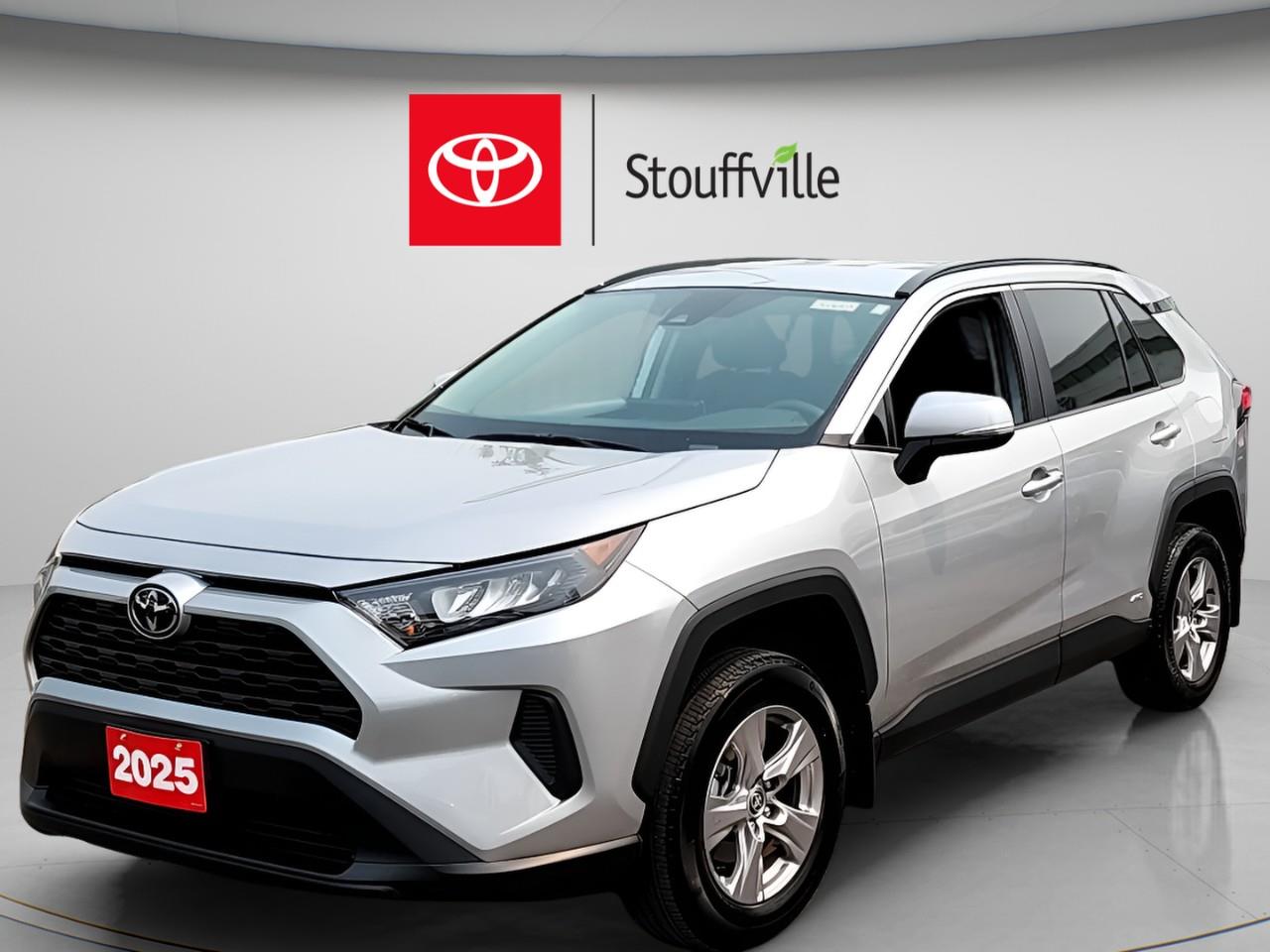 Silver 2025 Toyota RAV4 Hybrid SUV / Crossover All-Wheel Drive Continuously Variable Transmission