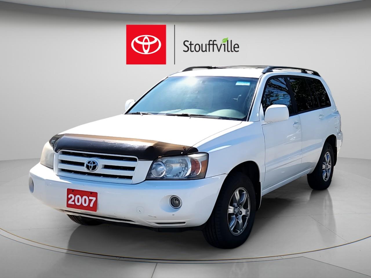 White 2007 Toyota Highlander SUV / Crossover 5-Speed Automatic