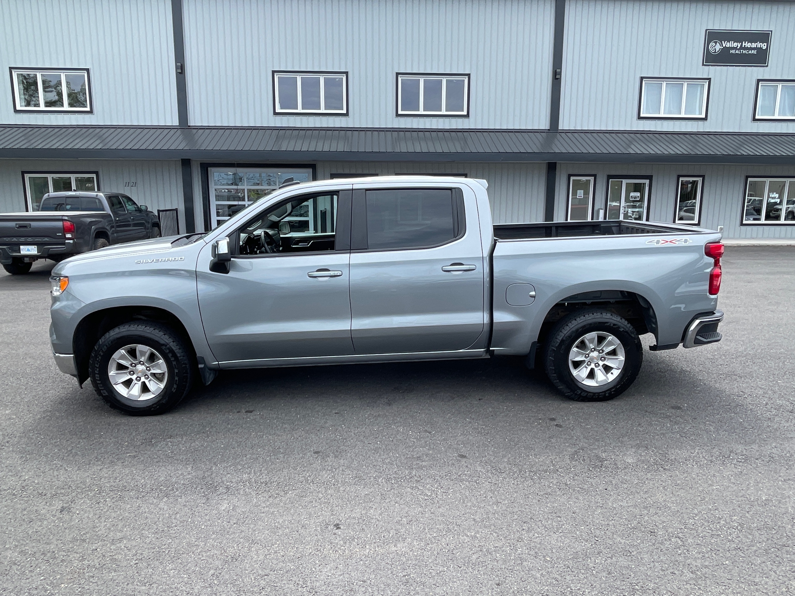 Gray 2025 Chevrolet Silverado 1500 Pickup Truck Four-Wheel Drive Automatic