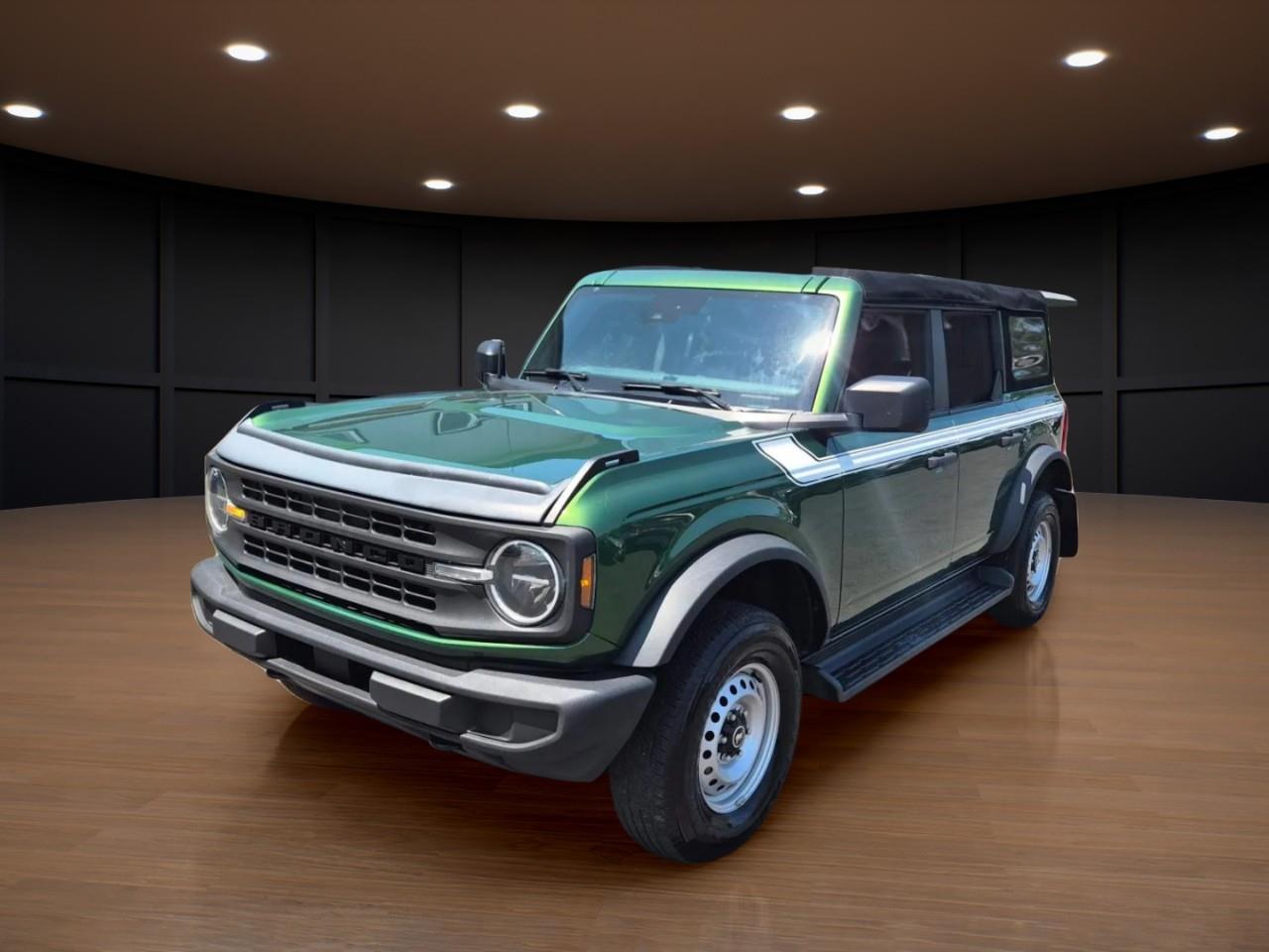 Dark Green 2022 Ford Bronco SUV / Crossover Four-Wheel Drive Automatic