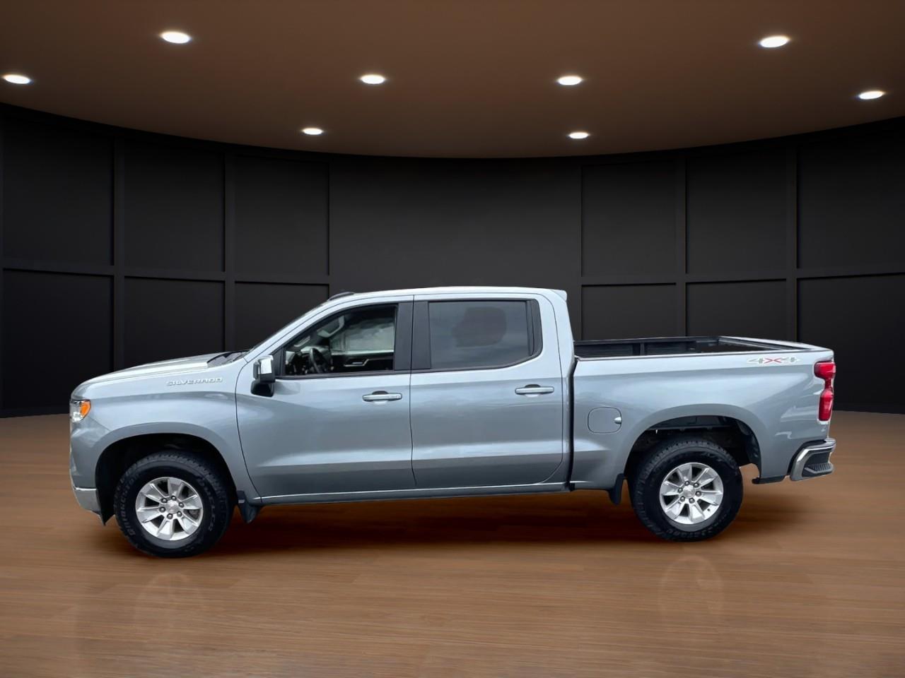 Gray 2025 Chevrolet Silverado 1500 Pickup Truck Four-Wheel Drive Automatic
