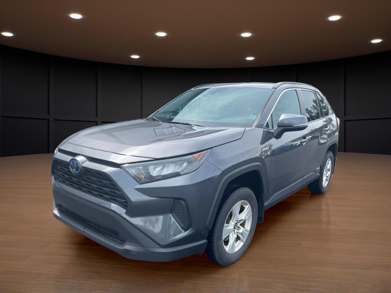Gray (Dark Grey) 2021 Toyota RAV4 Hybrid SUV / Crossover All-Wheel Drive Continuously Variable Transmission