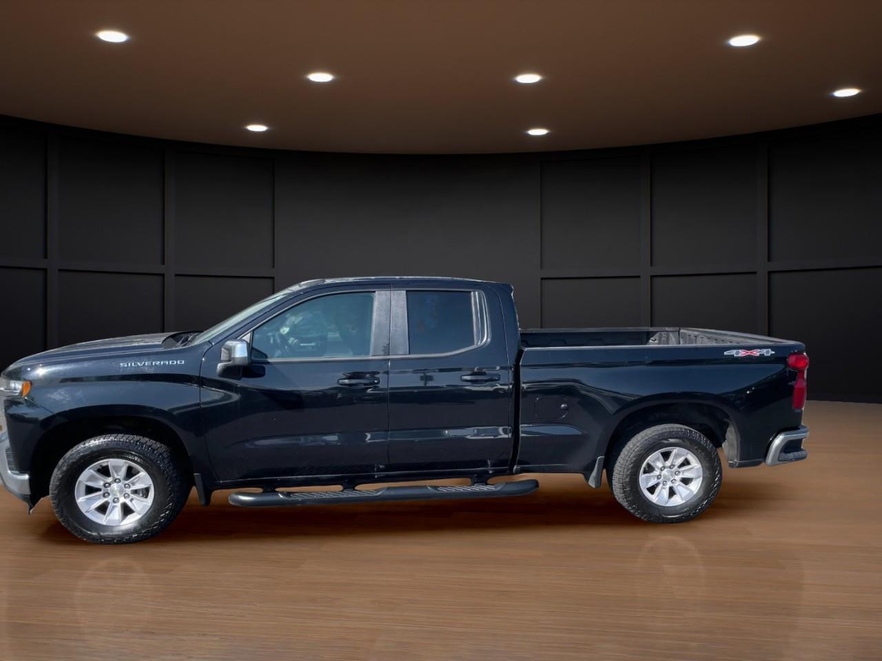 Black 2020 Chevrolet Silverado 1500 Pickup Truck Four-Wheel Drive 8-Speed Automatic
