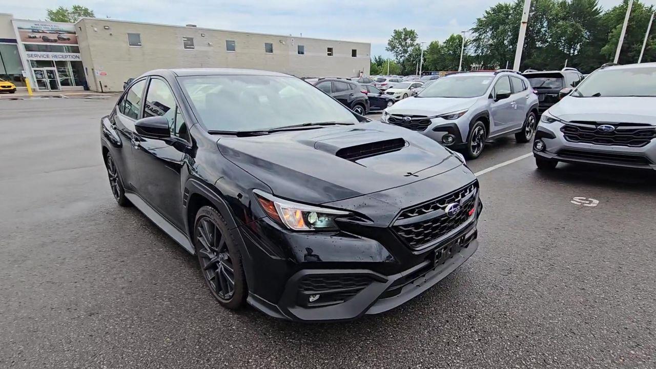 Black 2025 Subaru WRX Sedan Continuously Variable Transmission
