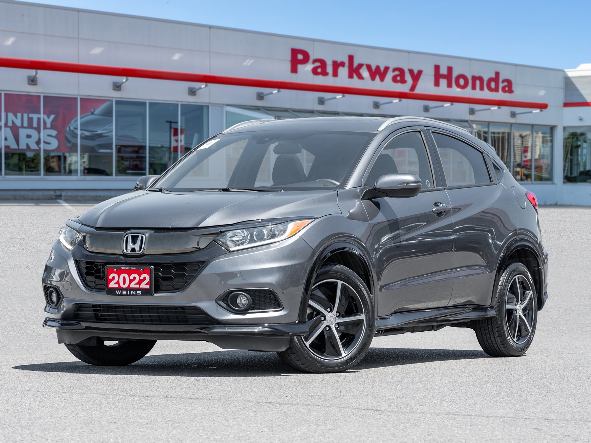Gray 2022 Honda HR-V SUV / Crossover All-Wheel Drive Continuously Variable Transmission