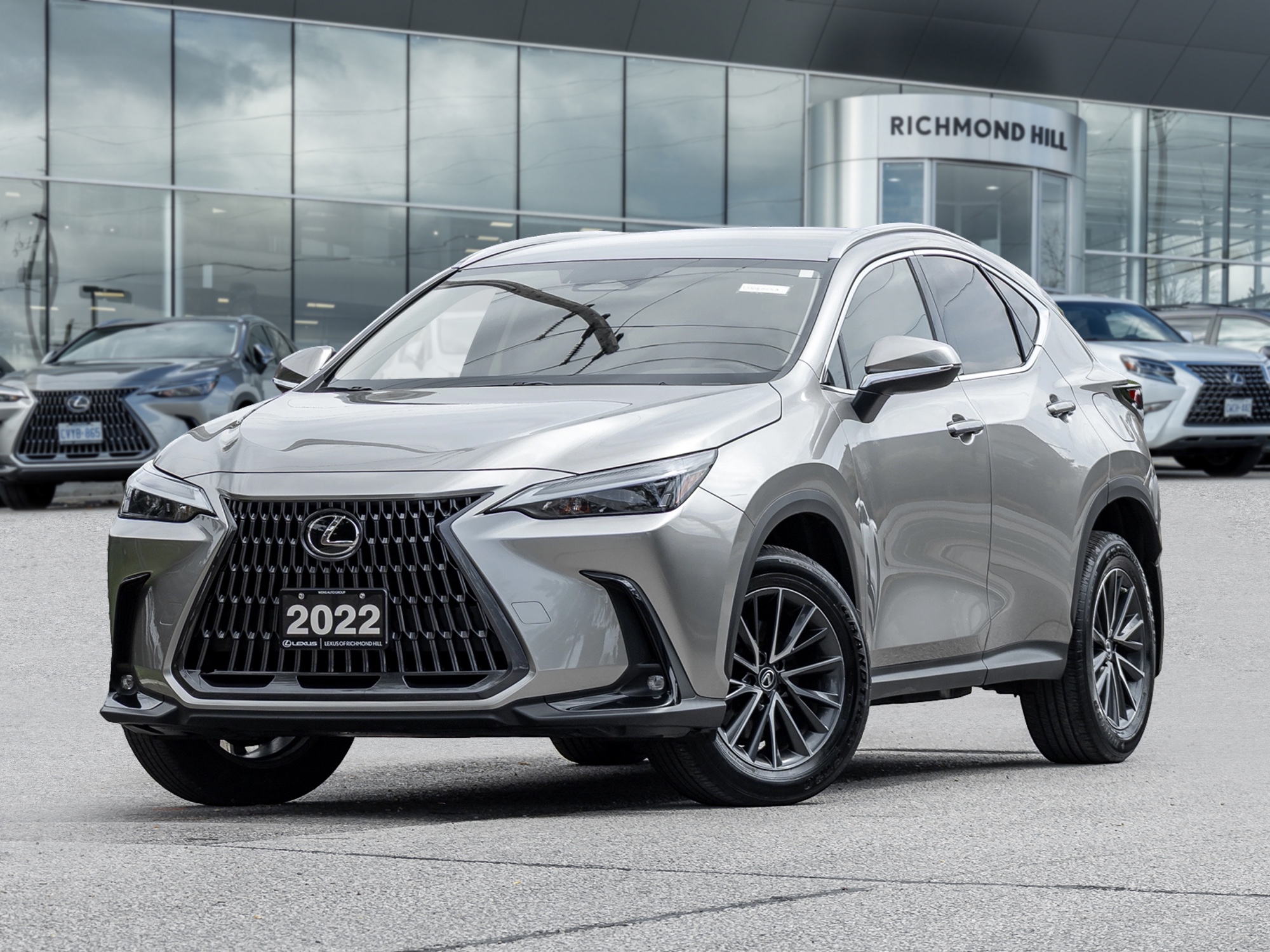 Silver 2022 Lexus NX SUV / Crossover All-Wheel Drive 8-Speed Automatic