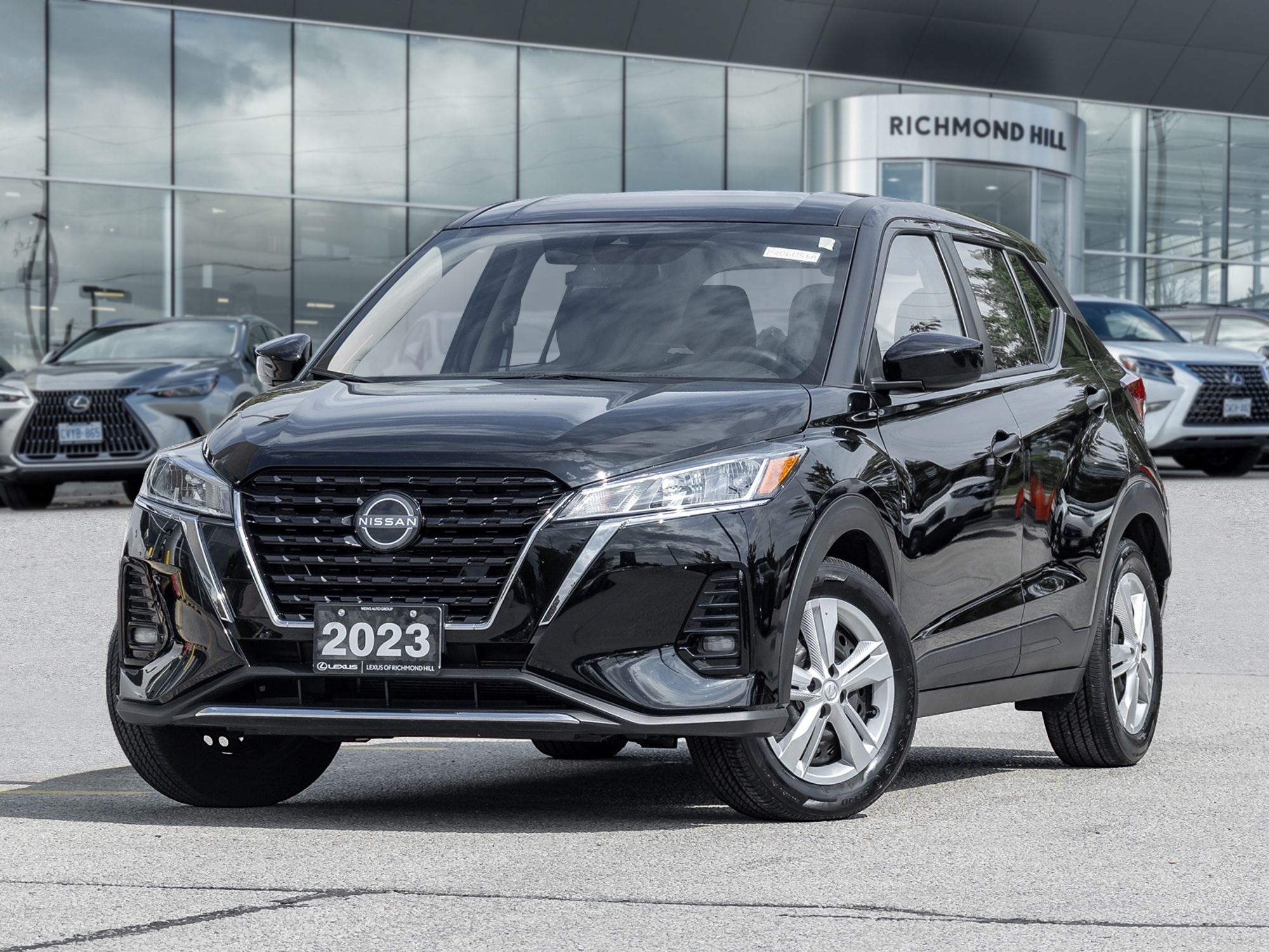 Black 2023 Nissan Kicks SUV / Crossover Front-Wheel Drive Continuously Variable Transmission