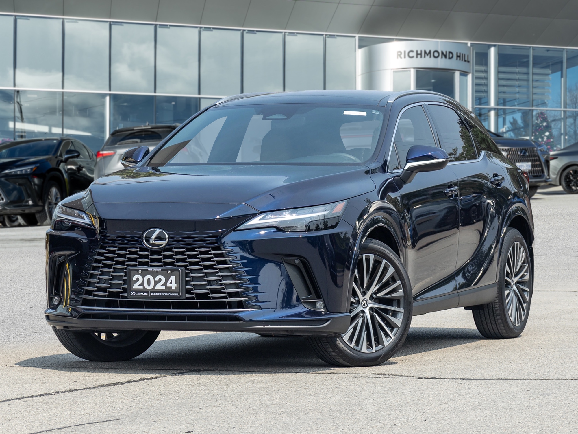 Blue 2024 Lexus RX Hybrid SUV / Crossover All-Wheel Drive Continuously Variable Transmission