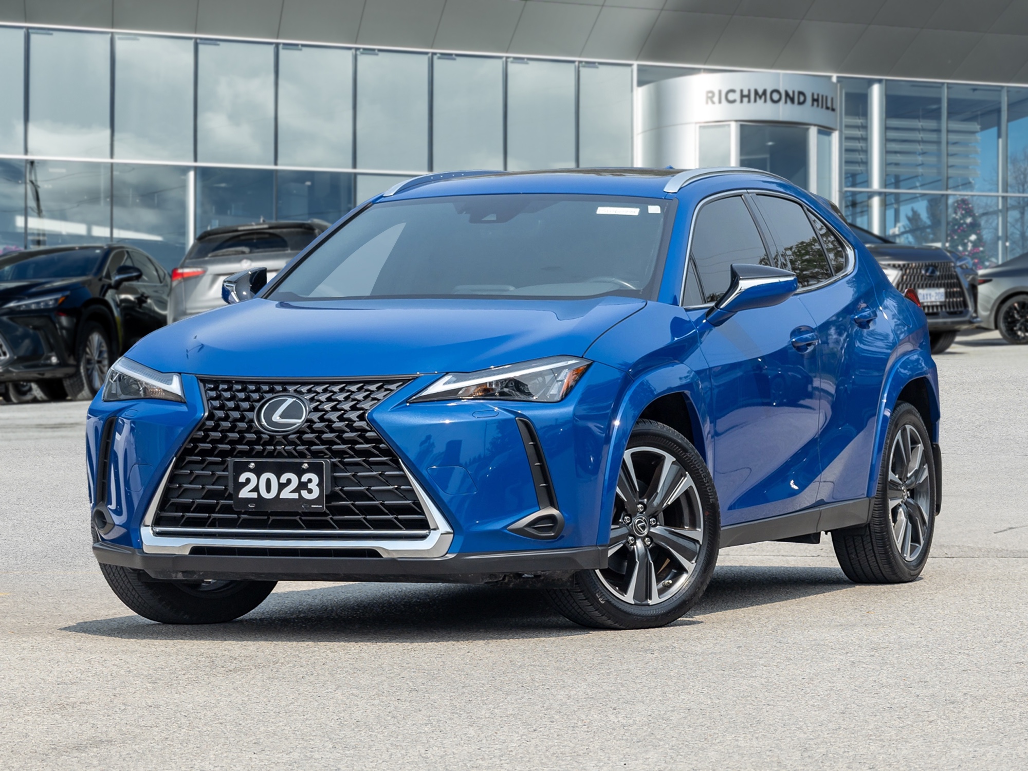 Blue 2023 Lexus UX Hybrid SUV / Crossover Continuously Variable Transmission