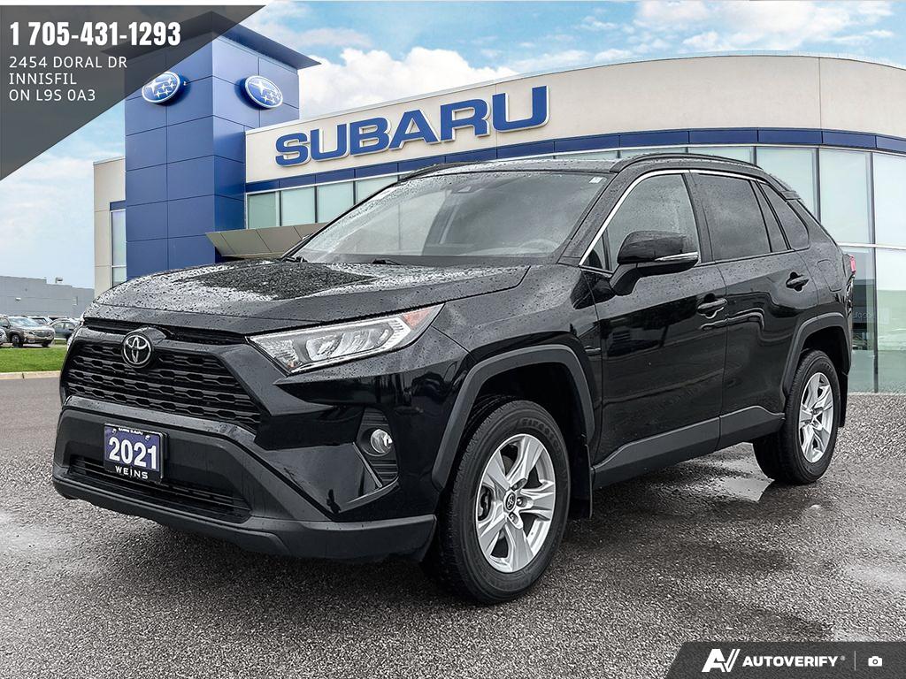 Black 2021 Toyota RAV4 SUV / Crossover All-Wheel Drive 8-Speed Automatic