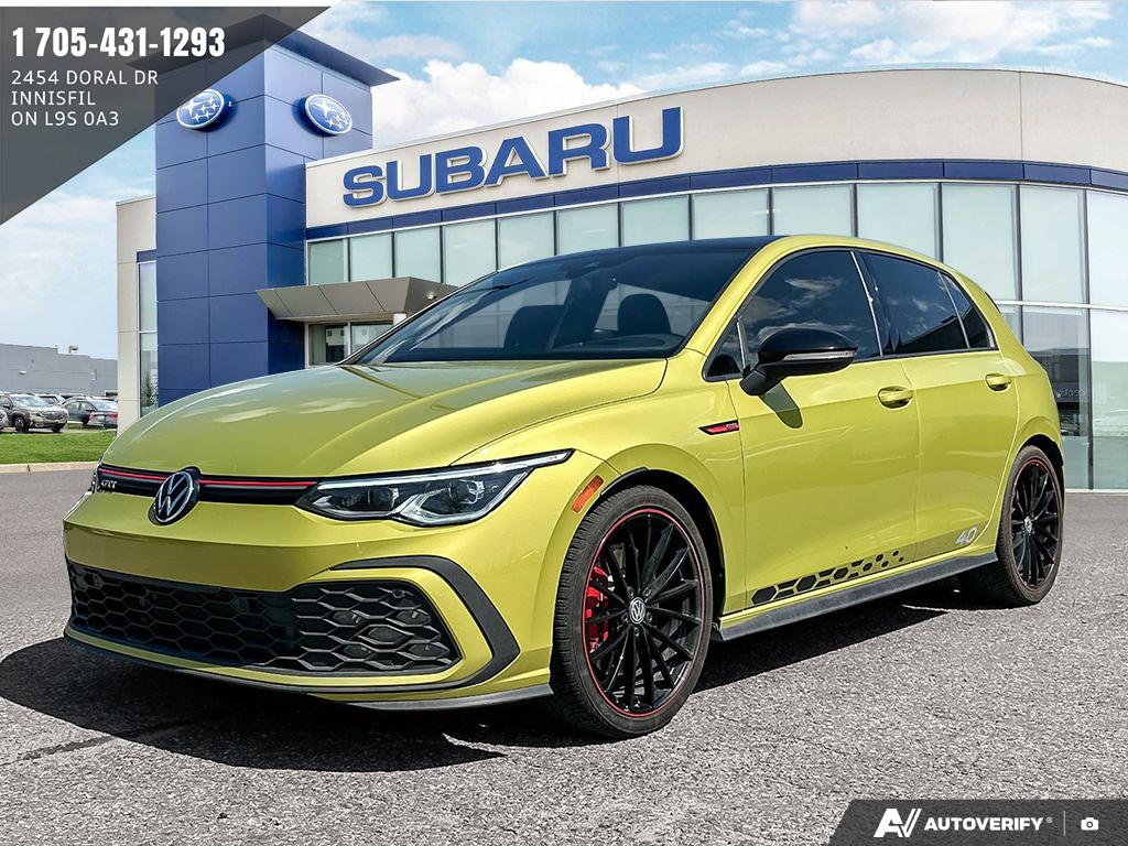 Green 2023 Volkswagen Golf GTI Hatchback Front-Wheel Drive 6-Speed Manual