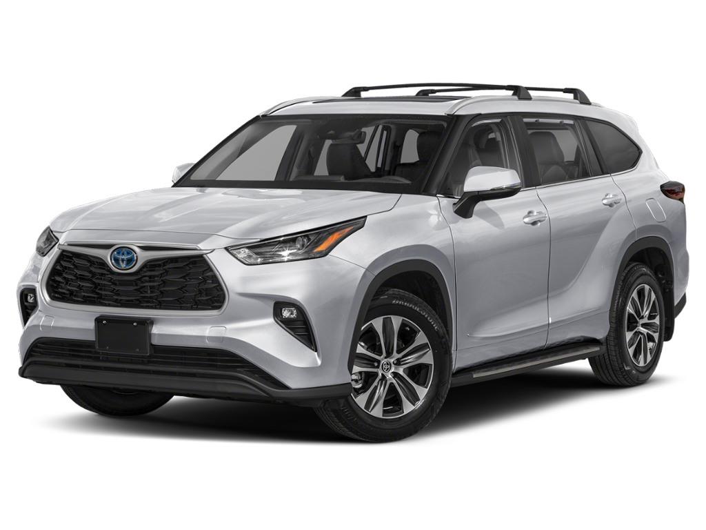 Silver 2024 Toyota Highlander Hybrid SUV / Crossover All-Wheel Drive Continuously Variable Transmission