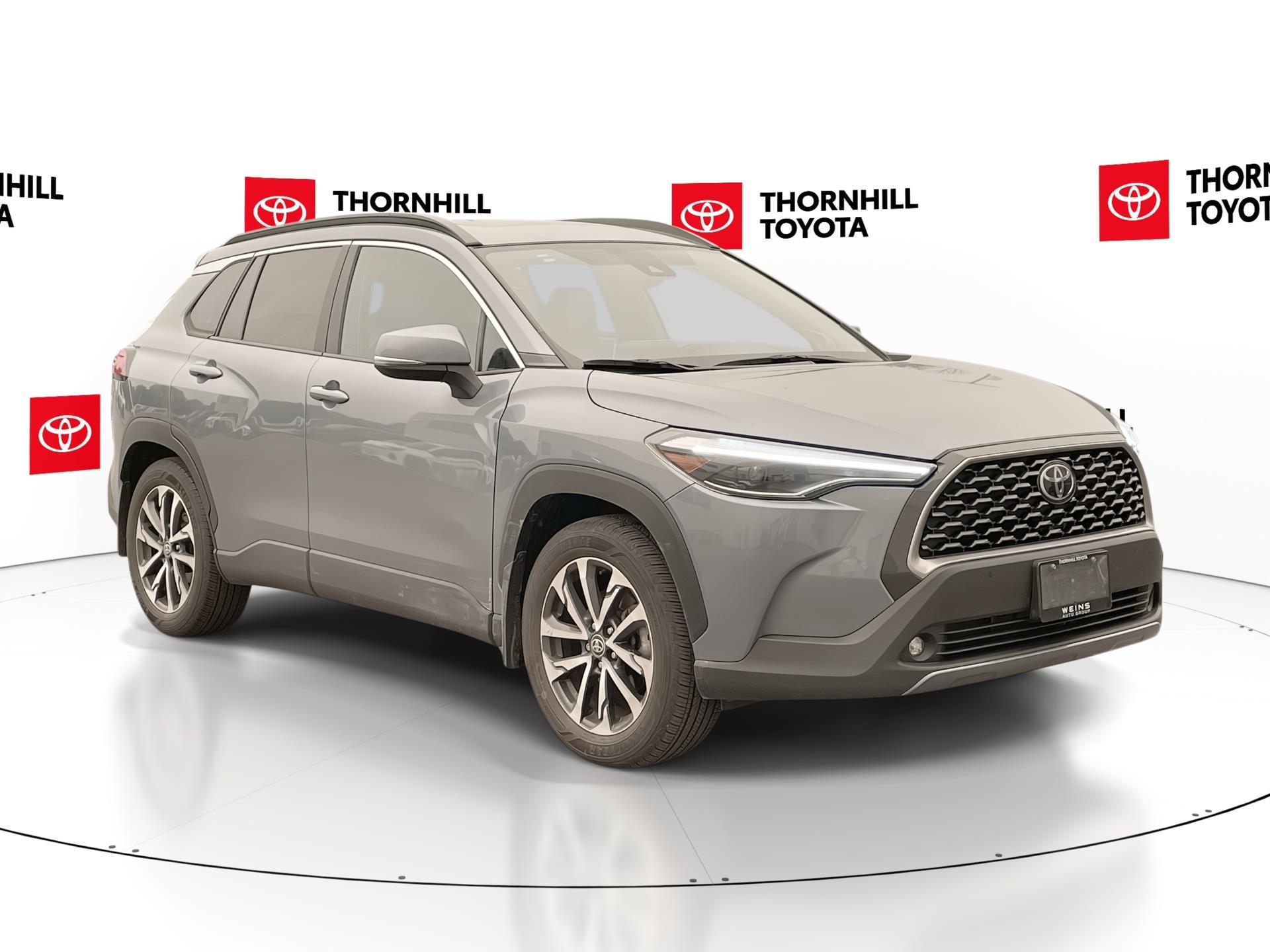 Gray 2022 Toyota Corolla Cross SUV / Crossover All-Wheel Drive Continuously Variable Transmission