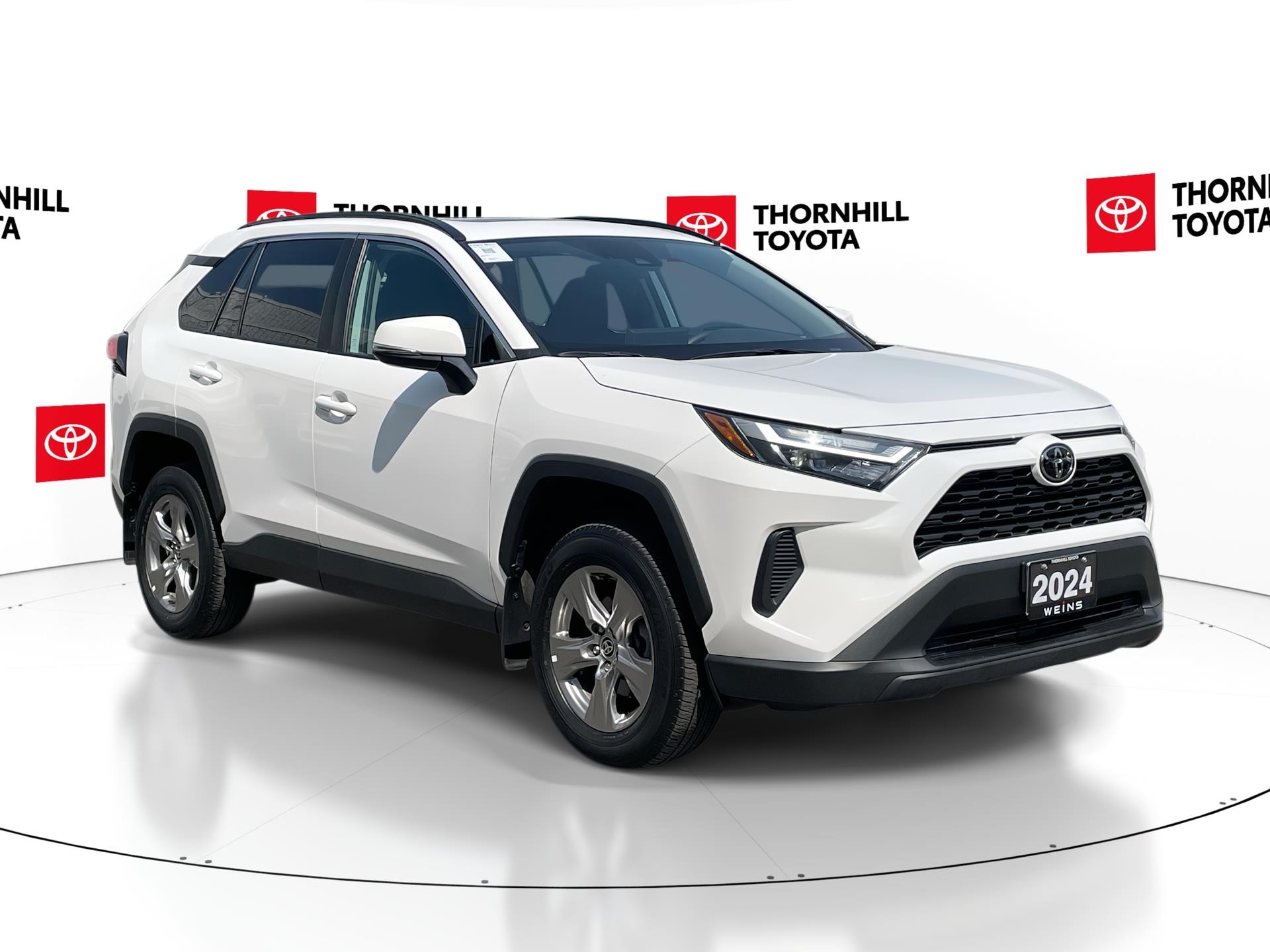 White 2024 Toyota RAV4 SUV / Crossover All-Wheel Drive 8-Speed Automatic