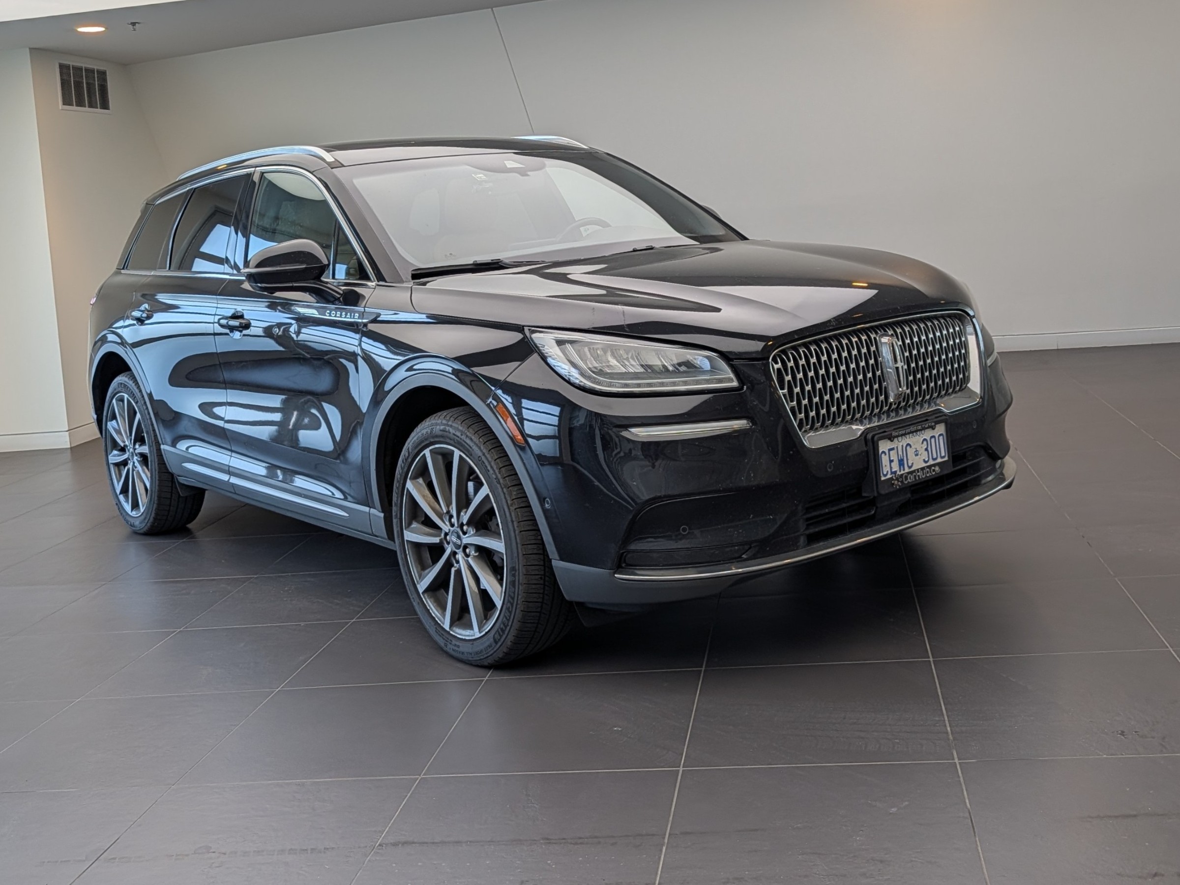 Black 2020 Lincoln Corsair SUV / Crossover All-Wheel Drive 8-Speed Automatic