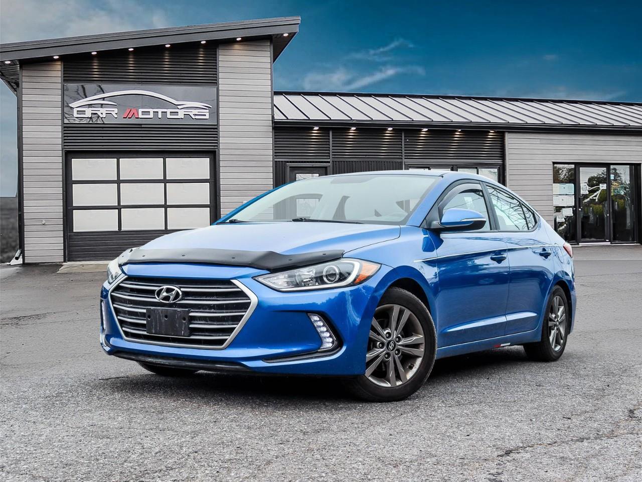 Blue 2017 Hyundai Elantra Sedan 6-Speed Automatic