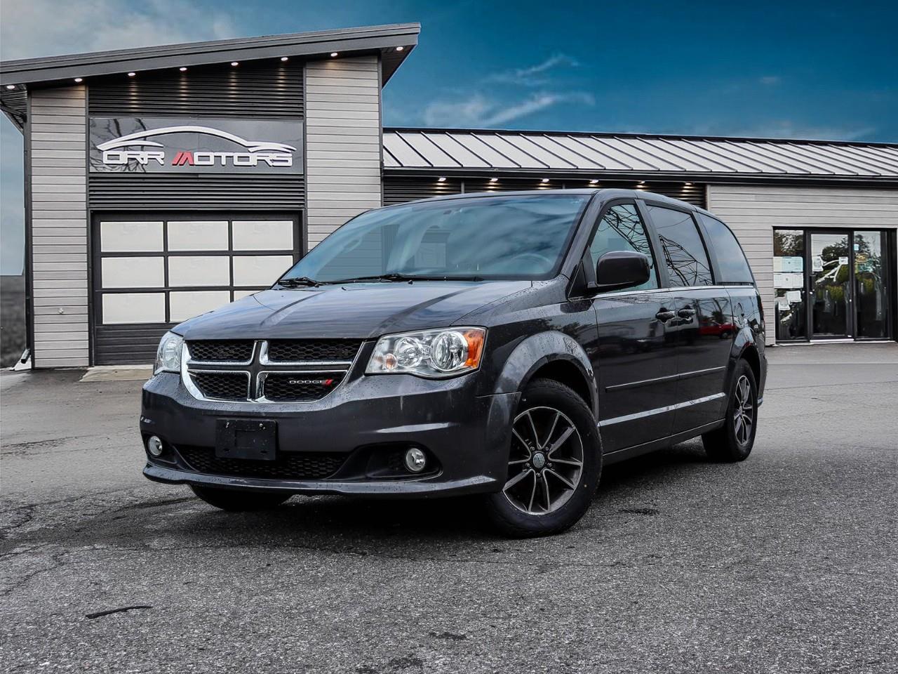 Black 2017 Dodge Grand Caravan Minivan 6-Speed Automatic