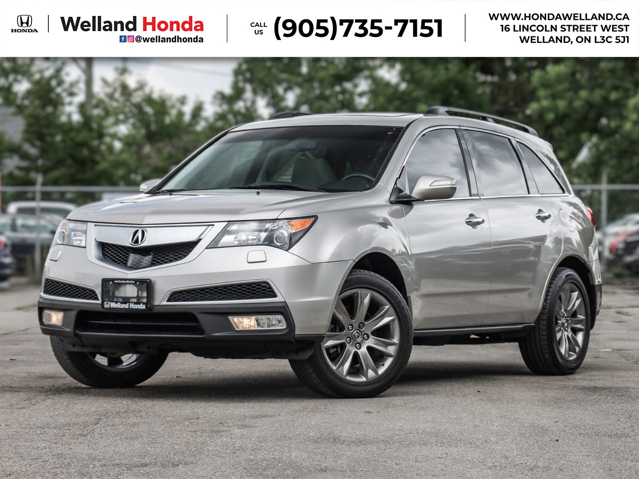 Silver 2011 Acura MDX SUV / Crossover Automatic