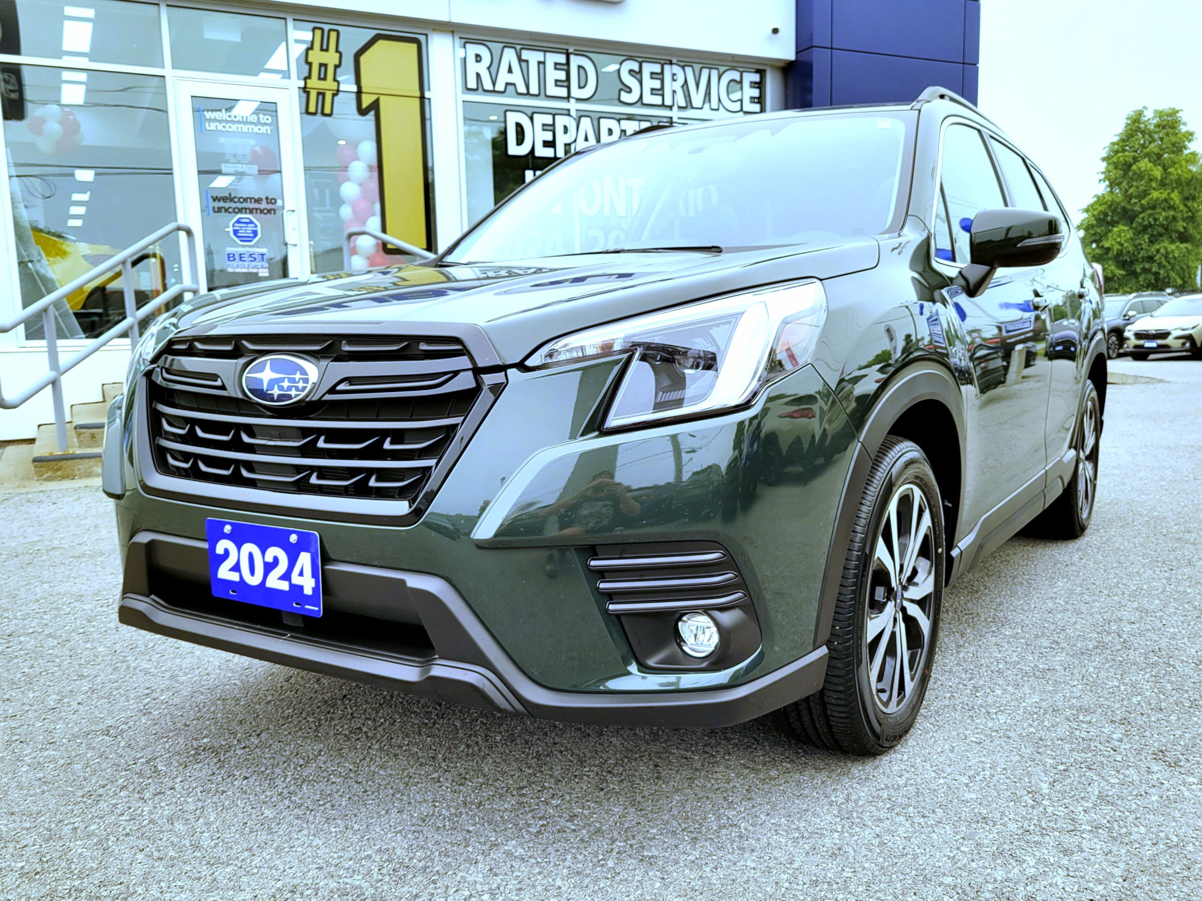 Green 2024 Subaru Forester Wagon Continuously Variable Transmission