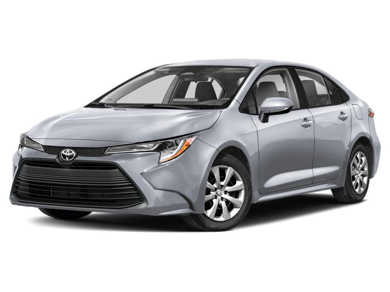 Silver 2024 Toyota Corolla Sedan Front-Wheel Drive Continuously Variable Transmission