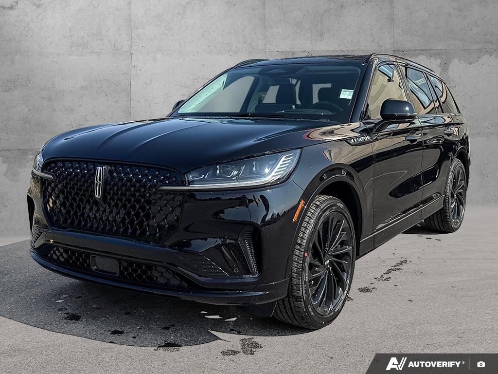 Black 2026 Lincoln Aviator SUV / Crossover All-Wheel Drive Automatic