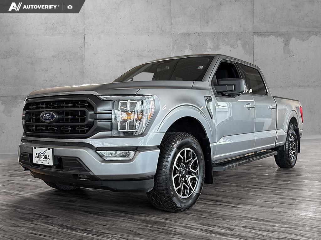 Silver 2023 Ford F-150 Pickup Truck Four-Wheel Drive Automatic
