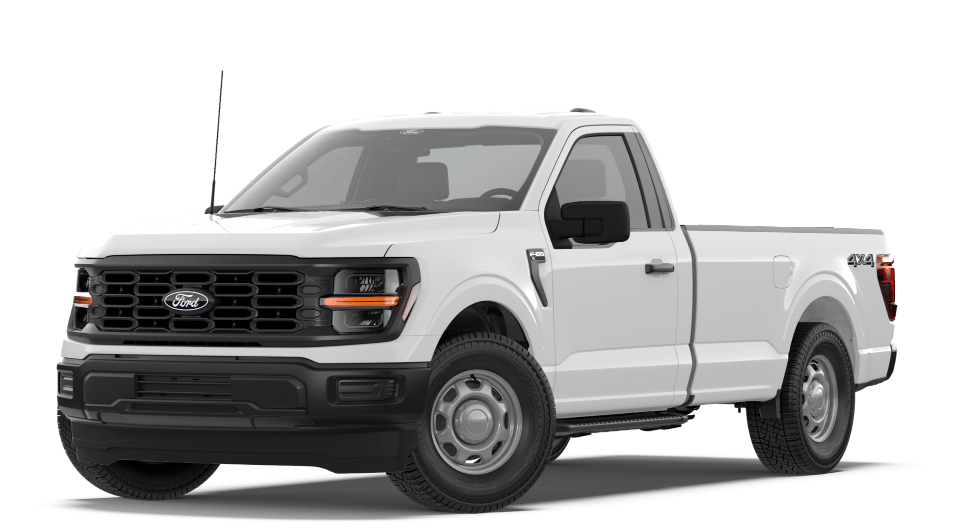 White 2026 Ford F-150 Pickup Truck Four-Wheel Drive Automatic