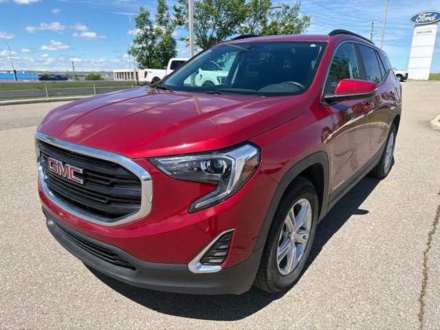 Red 2021 GMC Terrain SUV / Crossover Four-Wheel Drive 9-Speed Automatic