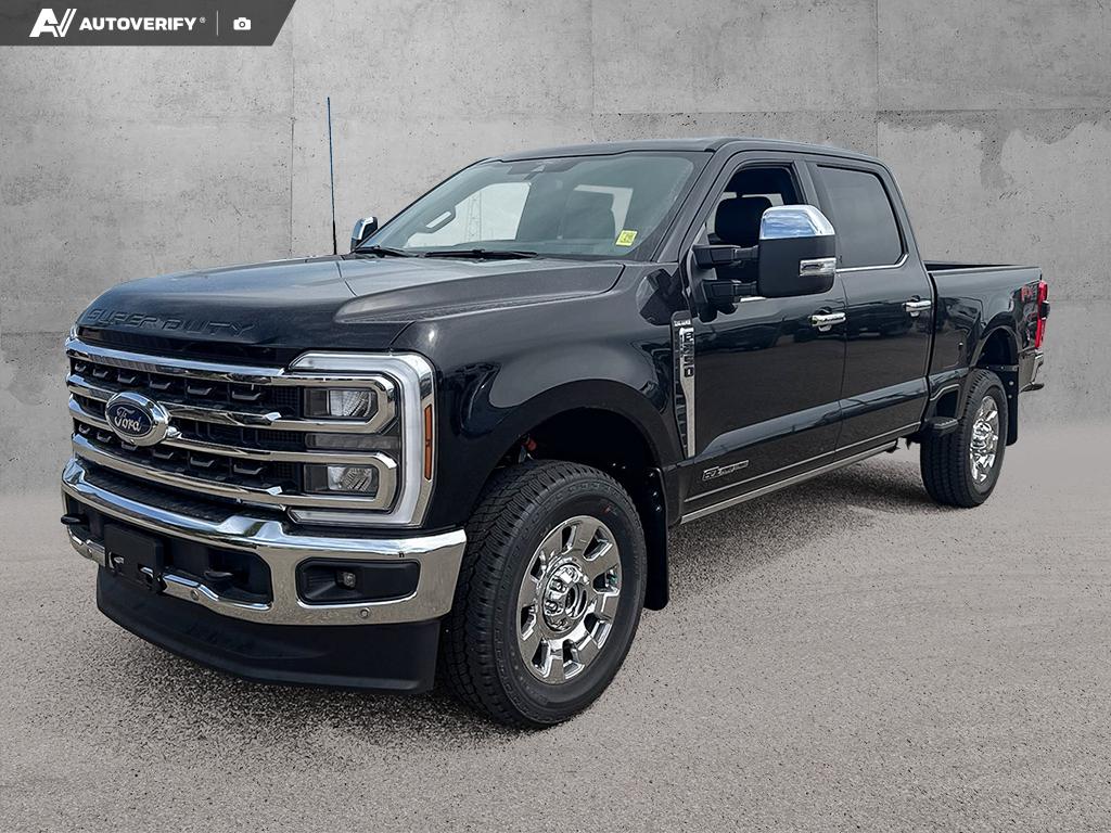 Black 2026 Ford F-350 Super Duty Pickup Truck Four-Wheel Drive Automatic