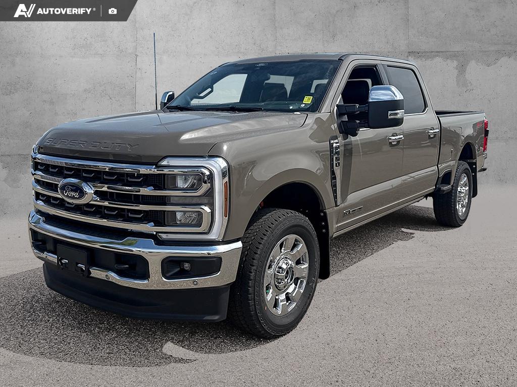 Gray 2026 Ford F-350 Super Duty Pickup Truck Four-Wheel Drive Automatic