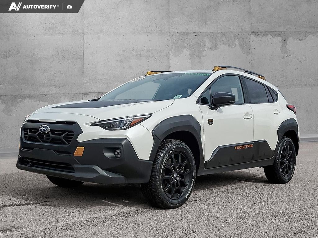 White 2024 Subaru Crosstrek SUV / Crossover All-Wheel Drive Continuously Variable Transmission