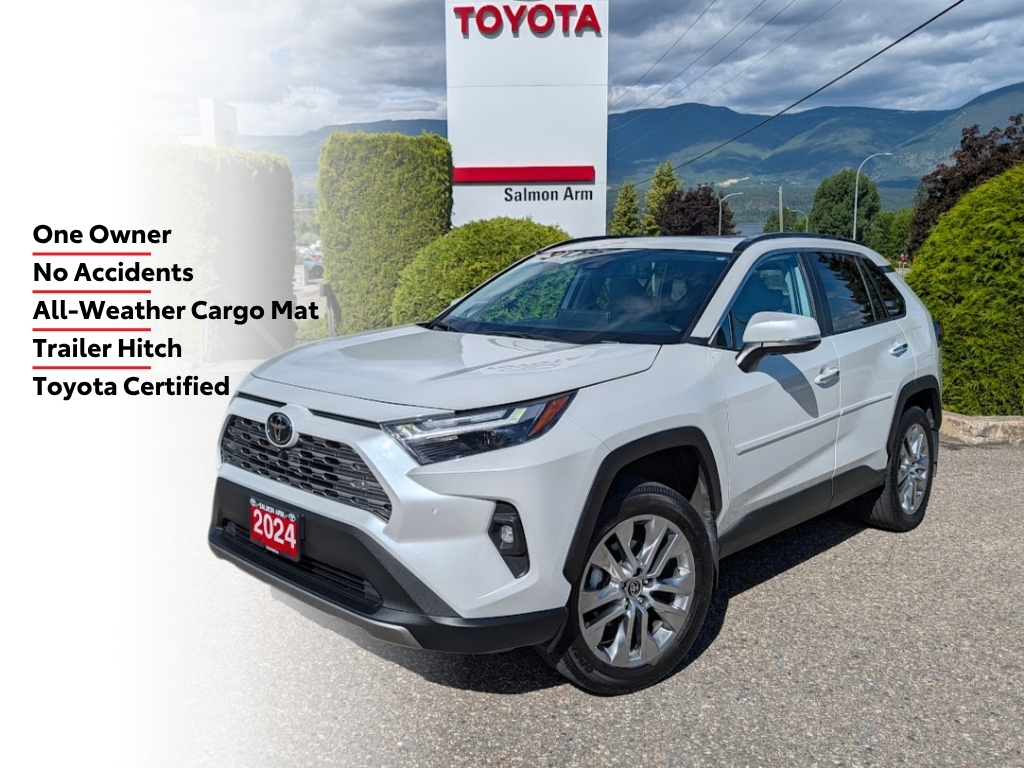 White 2024 Toyota RAV4 SUV / Crossover All-Wheel Drive 8-Speed Automatic