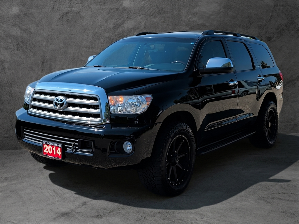 Black 2014 Toyota Sequoia SUV / Crossover Four-Wheel Drive 6-Speed Automatic