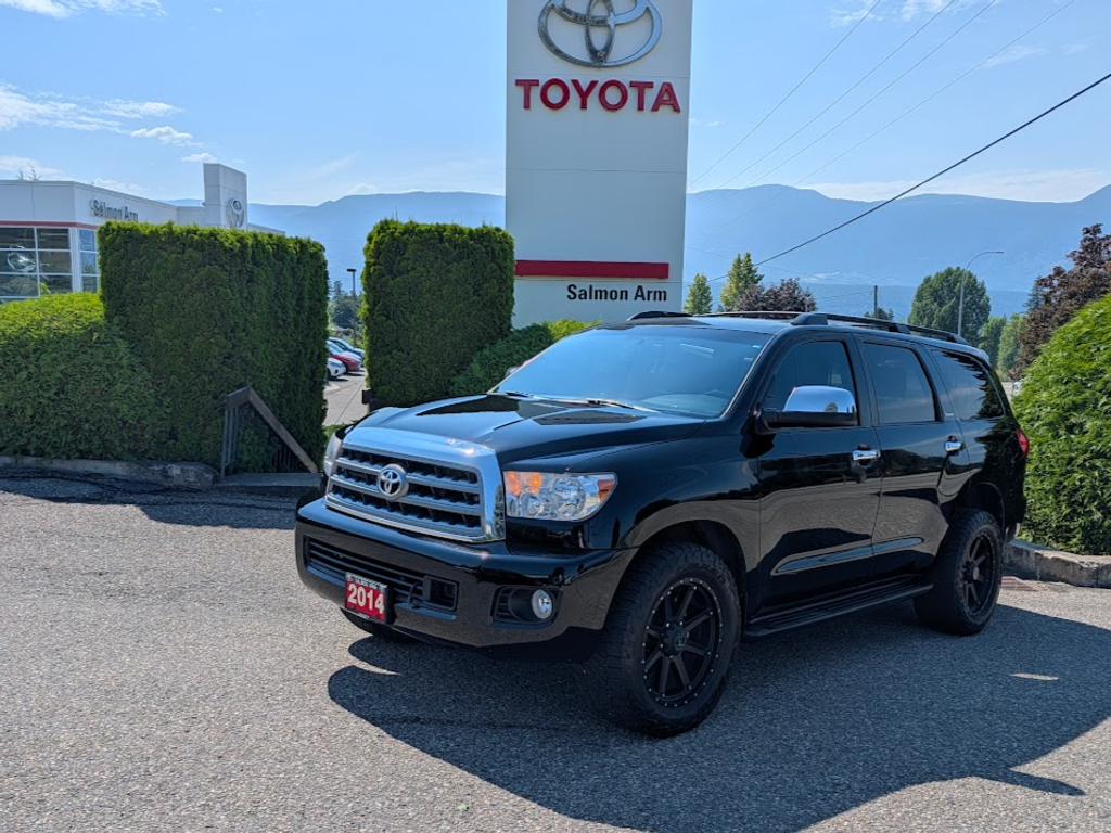 Black 2014 Toyota Sequoia SUV / Crossover Four-Wheel Drive 6-Speed Automatic