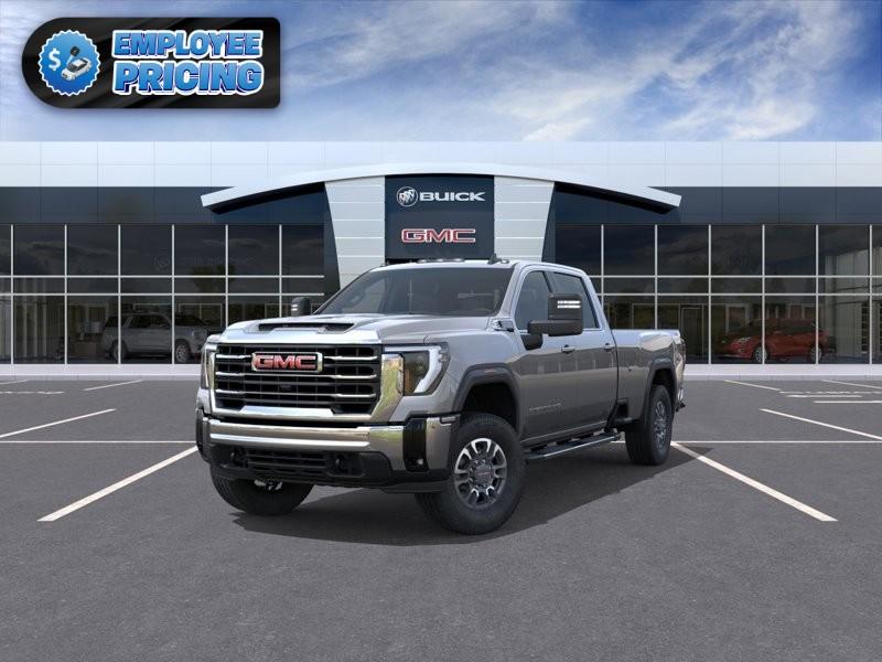 Silver 2026 GMC Sierra 2500HD Pickup Truck Four-Wheel Drive Automatic