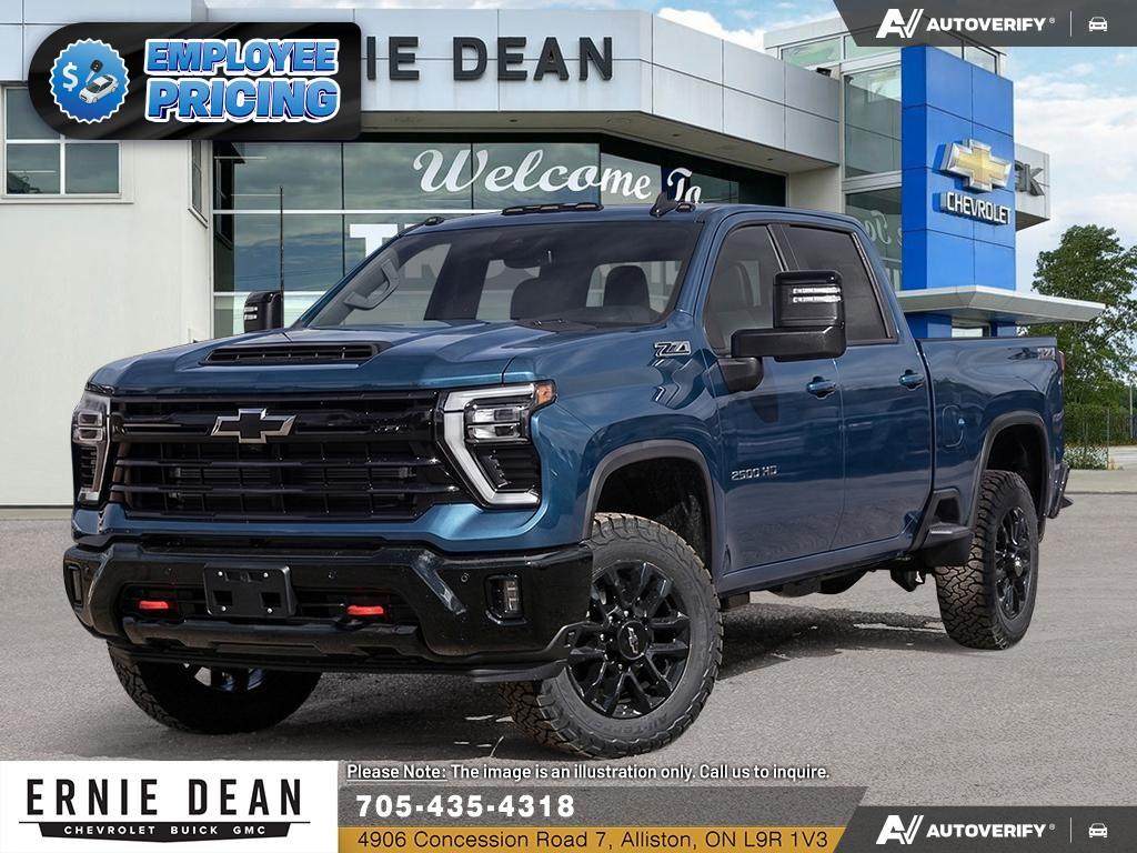 Blue 2026 Chevrolet Silverado 2500HD Pickup Truck Four-Wheel Drive Automatic