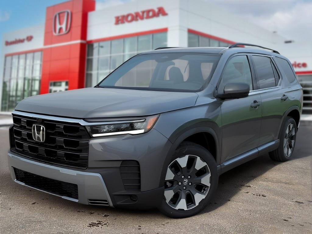 Gray 2026 Honda Pilot SUV / Crossover All-Wheel Drive Automatic